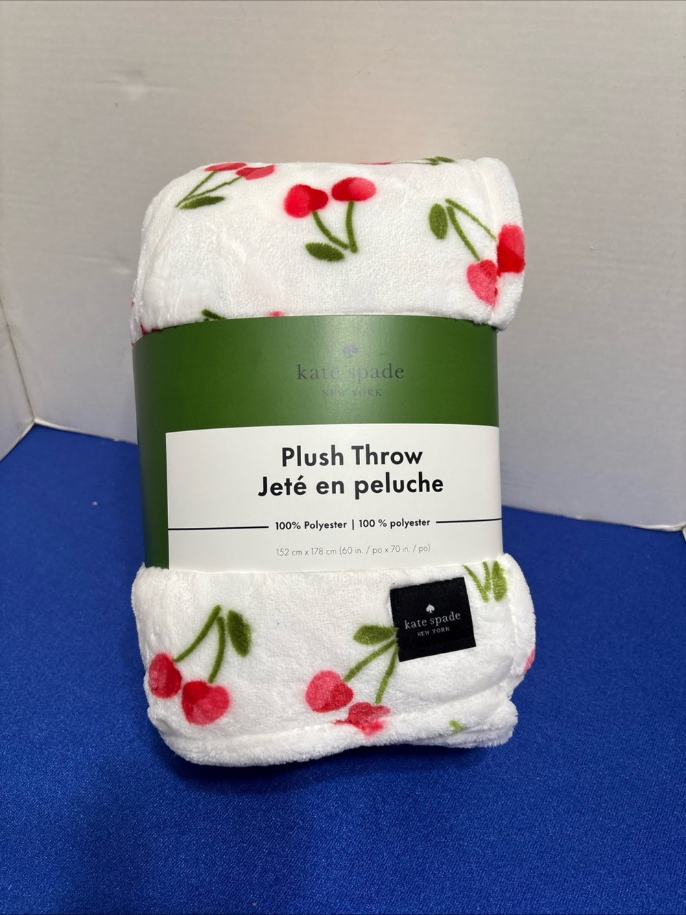 Kate Spade Plush Throw